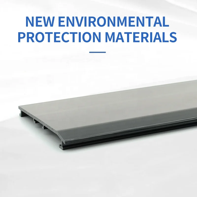 Custom made plastic electrical cable channels panel pvc wiring duct size  cable raceway pvc profil