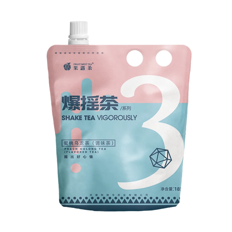 Fruit Meet Tea North American Best Seller Flavor Tea Instant Drinks Tea Bag  With Plastic Bag