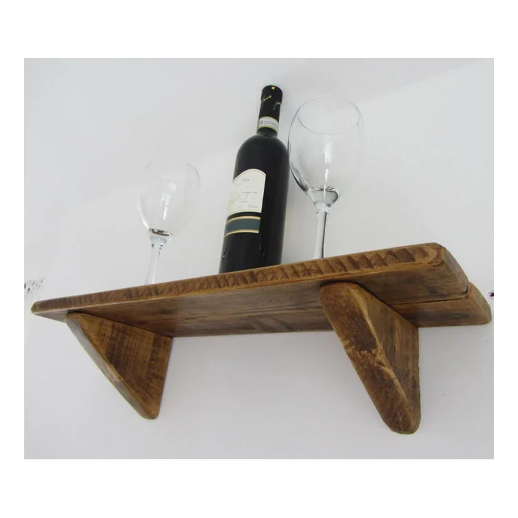 Деревянная вешалка для вина