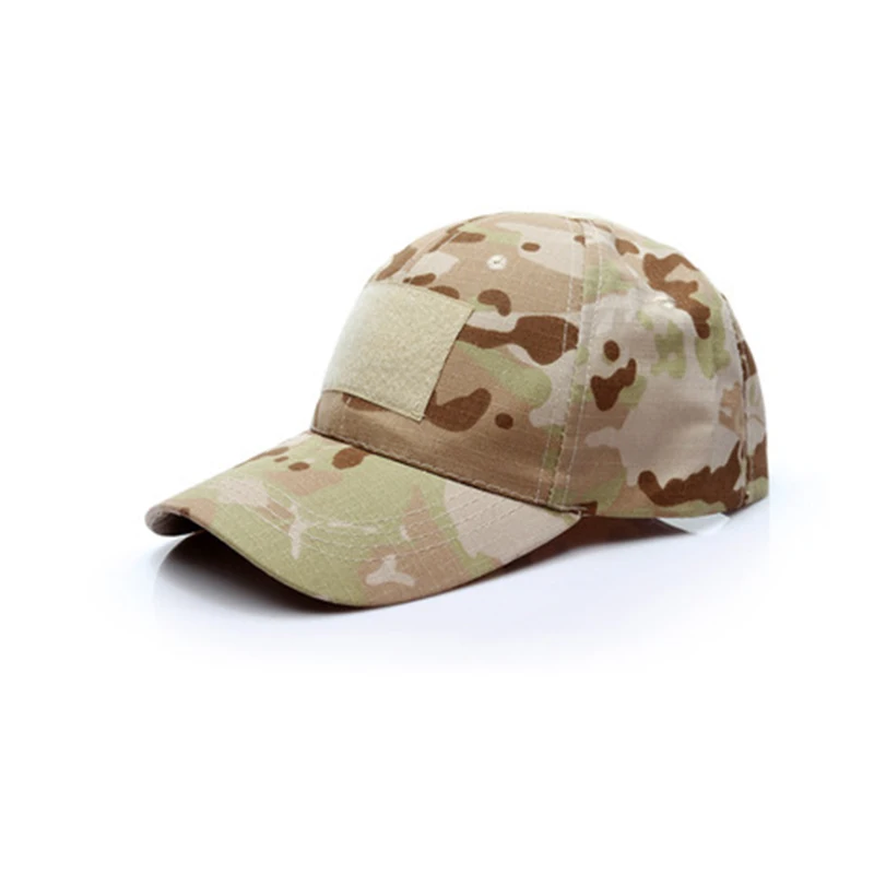 Wholesale Design Hook and Loop Patch Camouflaged  Special Tactical Hat