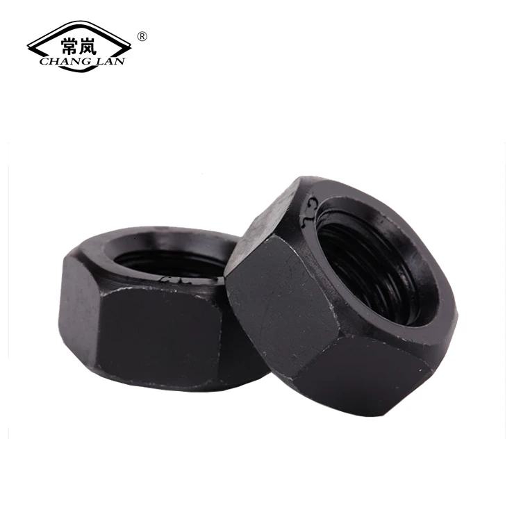 DIN 934 High Strength Hex Nut Galvanized Carbon Steel /Stainless Black Oxide
