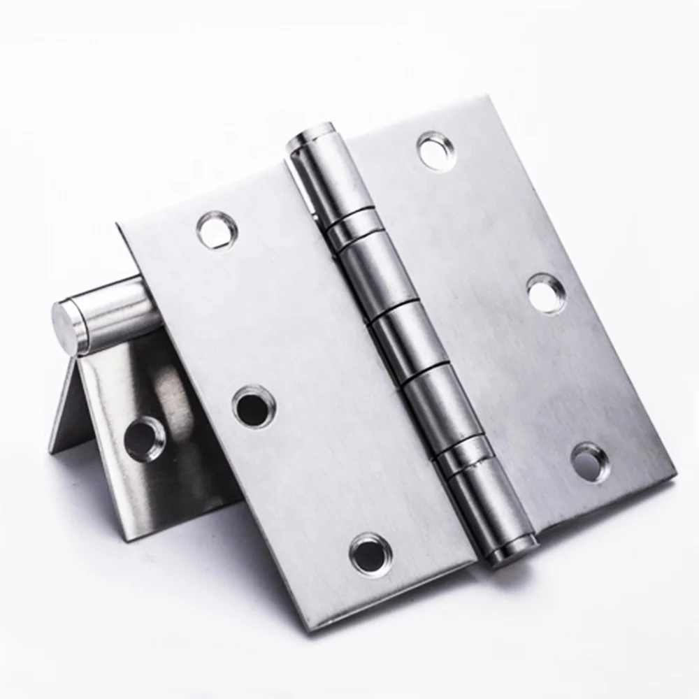 2 Inch Ball Bearings Satin Color Stainless Steel Door Hinges