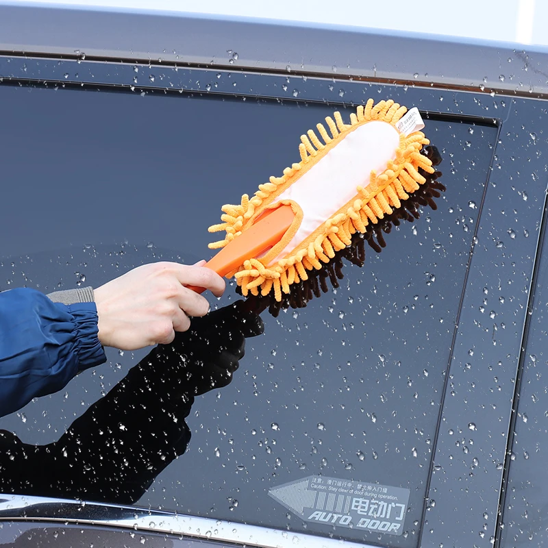 Высококачественная полипропиленовая ручка из микрофибры для очистки автомобиля от пыли