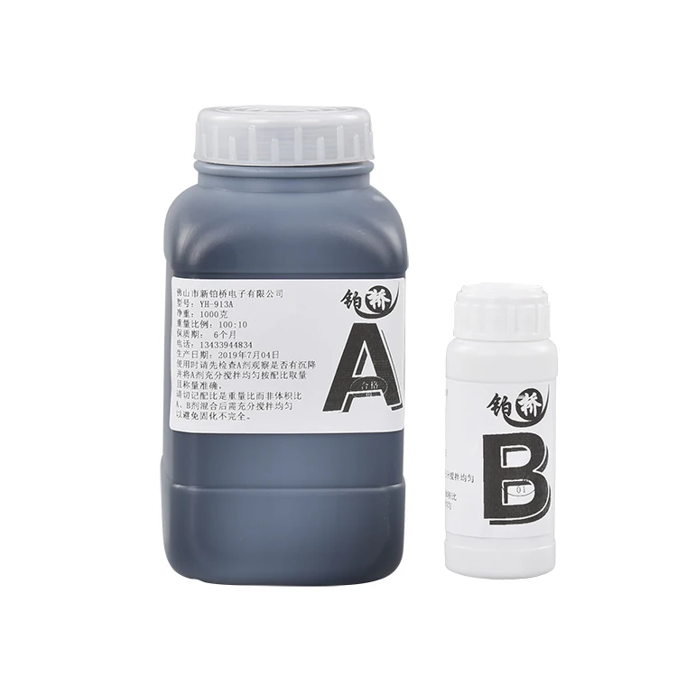 Wholesale bulk two components glue blue water epoxy resin