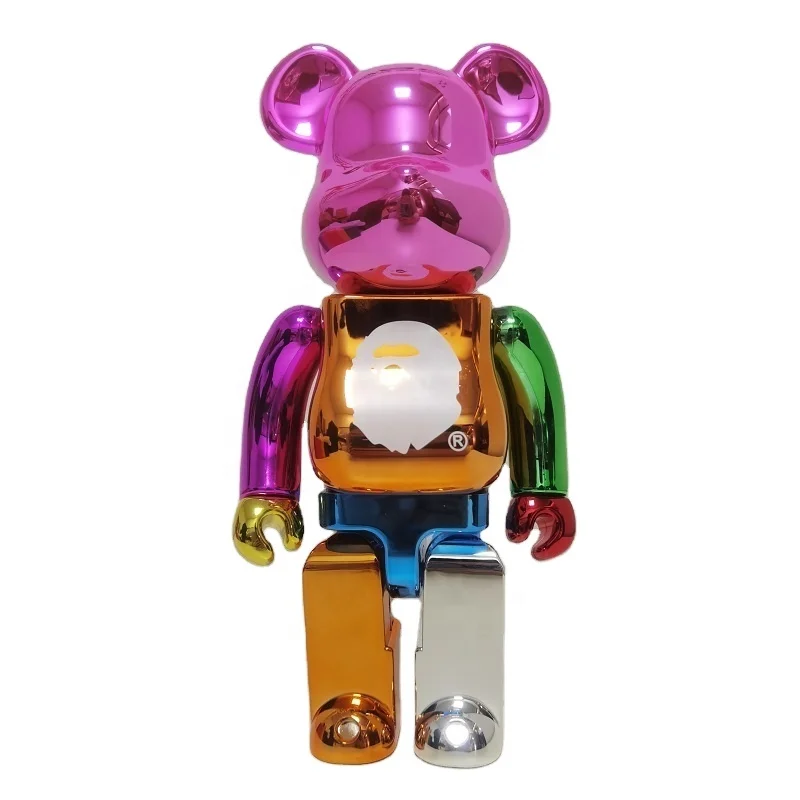 Art statue vinyl crafts home desktop decoration bear brick action toy (1600244451781)