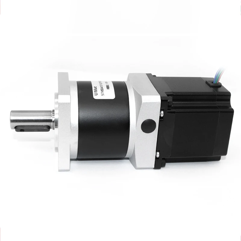 UMOT Customized Heavy Load Nema23 57mm Harmonic Reducer Driver Nema 23 Stepper Motor With Gearbox For Heat Treatment Equipment