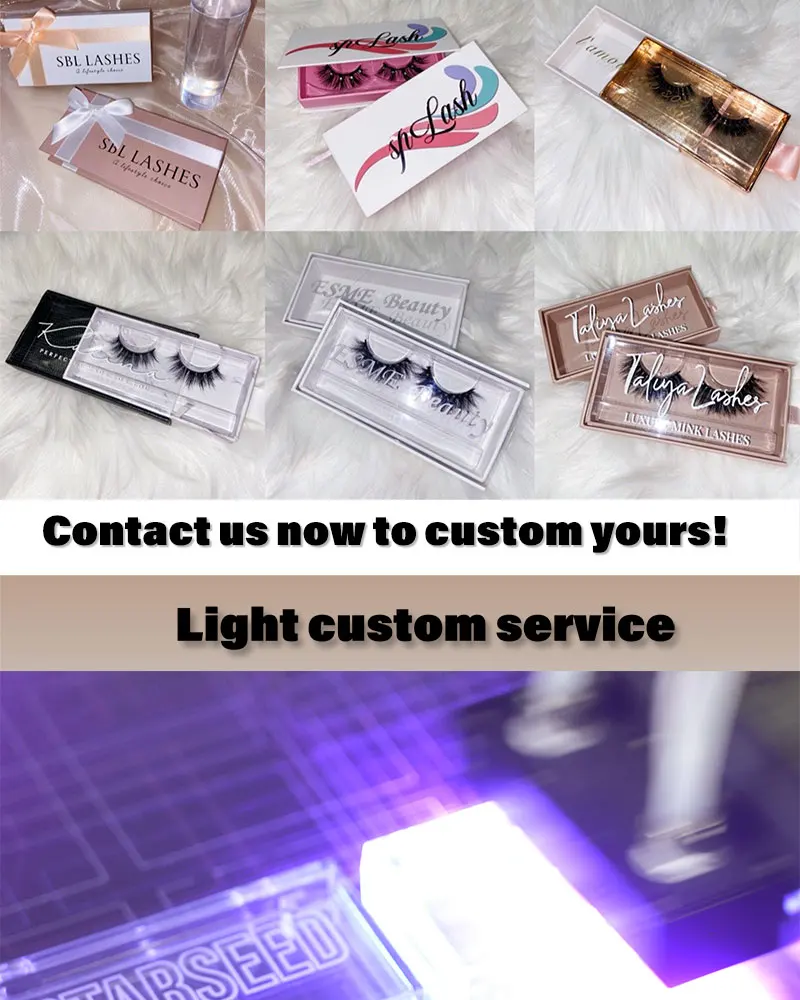 New Style Color Strip Lashes And Unique Custom Packaging Box Products China False Eyelashes Colorful