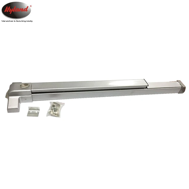 Fire door panic exit device push bar,  Hyland OEM 301 SS Single leaf fire door panic bar, CE Certificate
