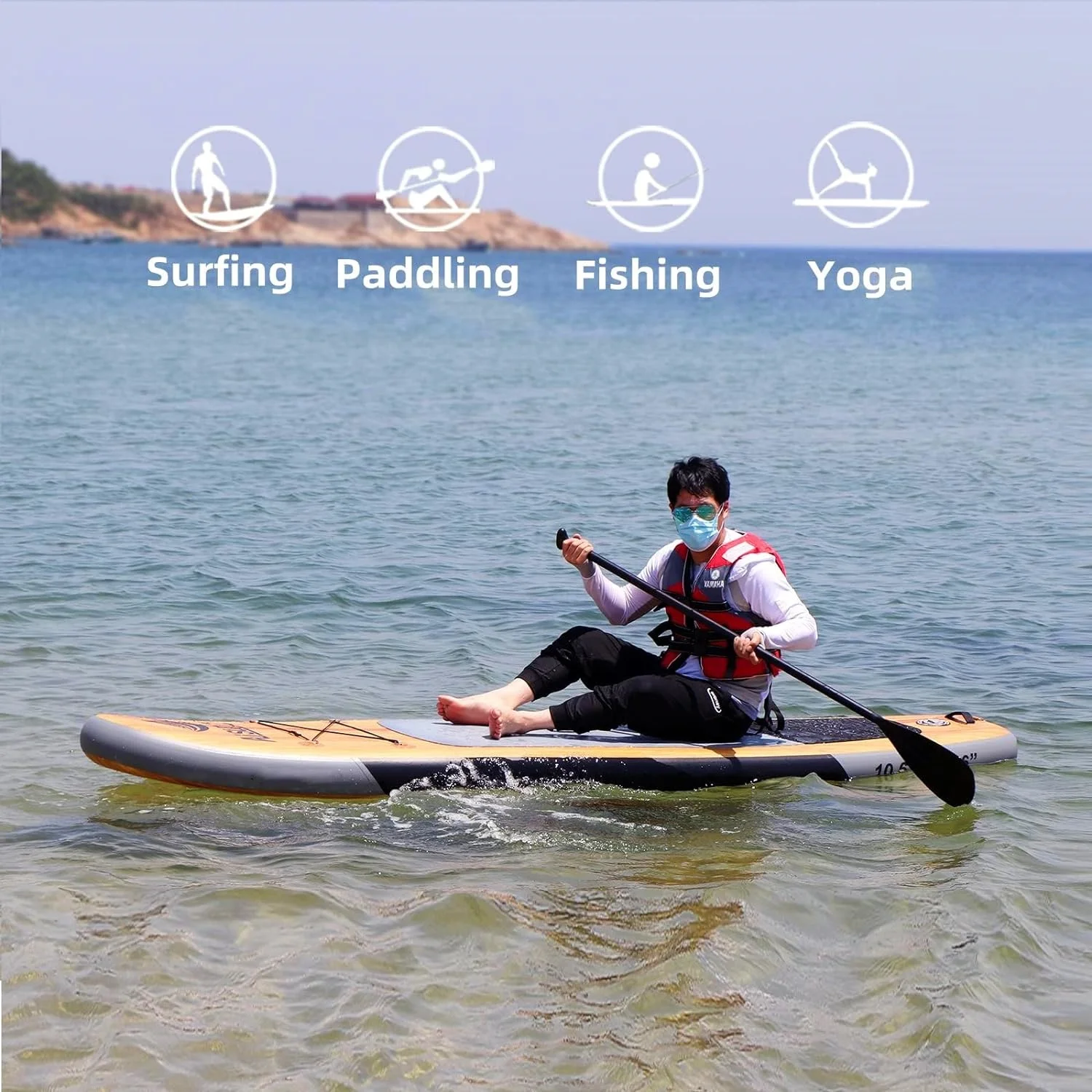 2024 Factory Wholesale Price Inflatable Paddle Sup Board For Swimming ,Yoga