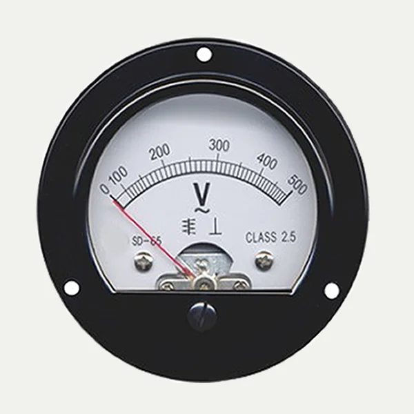 Round analog voltmeter SO-65 ac 500v voltmeter
