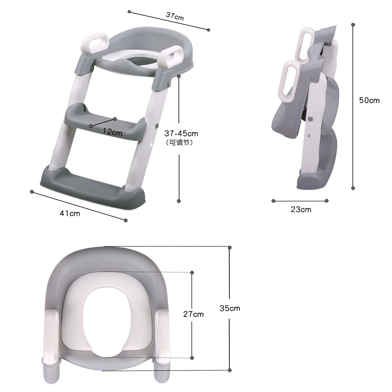 Children Toilet Ladder Toilet Step Stool Potty Chair Trainer