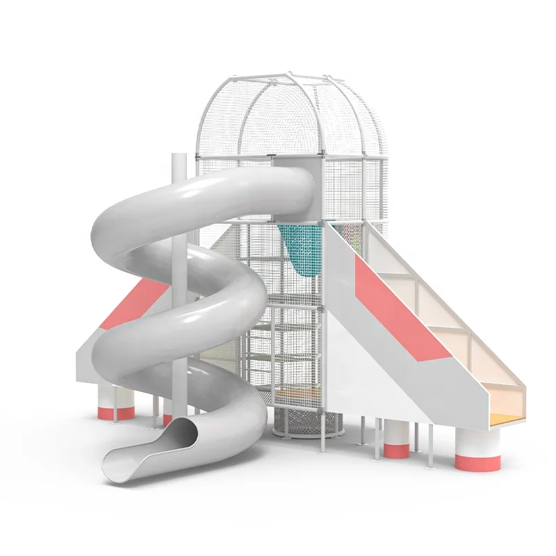 Оборудование для детской маленькой игровой площадки NetsTribe, горка на открытом воздухе, самолёт с тематикой, детская игровая площадка, оборудование на заказ