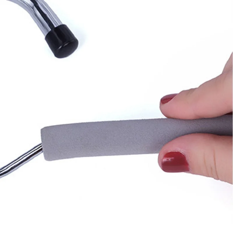 Customize Saving Room Metal Foam Hanger Non Slip Color Coat Garment Metal Hangers For Store