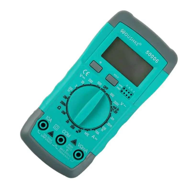 Hot sale Allosun Mini Digital Multi meter AC/DC Ammeter Voltmeter Ohm Portable Meter voltage meter