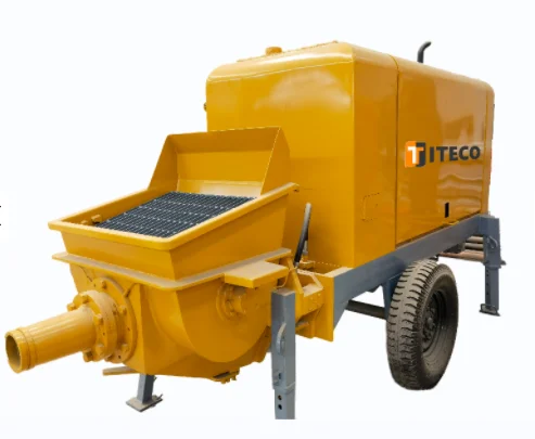 Mini Concrete Pump Sand-hand Stationary Diesel Type Mortar Mini Concrete Mixer Pump Concrete Pump Hose