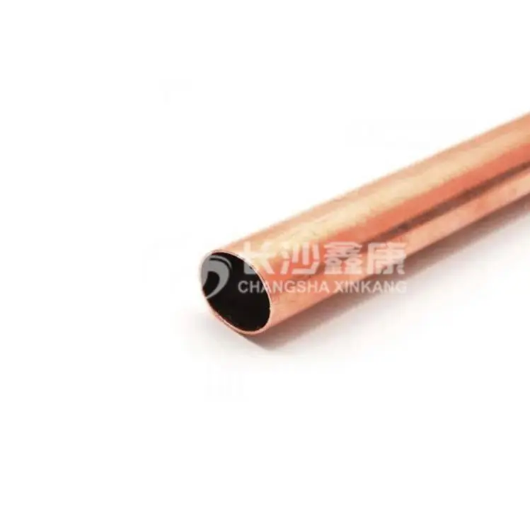 New Arrivals Copper Tube 15mm Larger Diameter Straight 99.99% Pure Copper Tube Pipe for Domestic