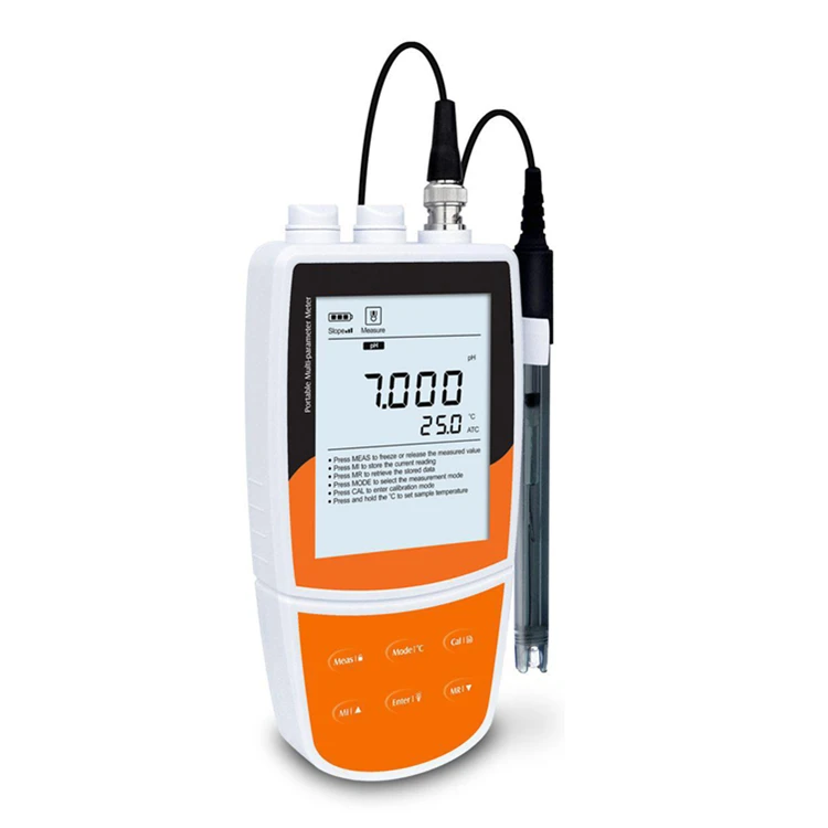 Portable multi-parameter tester  pH/Conductivity/TDS/Salinity Meter