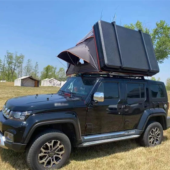 Professional Side Opening Roof Top Tent Hard Shell Car Roof Tent Top aluminum