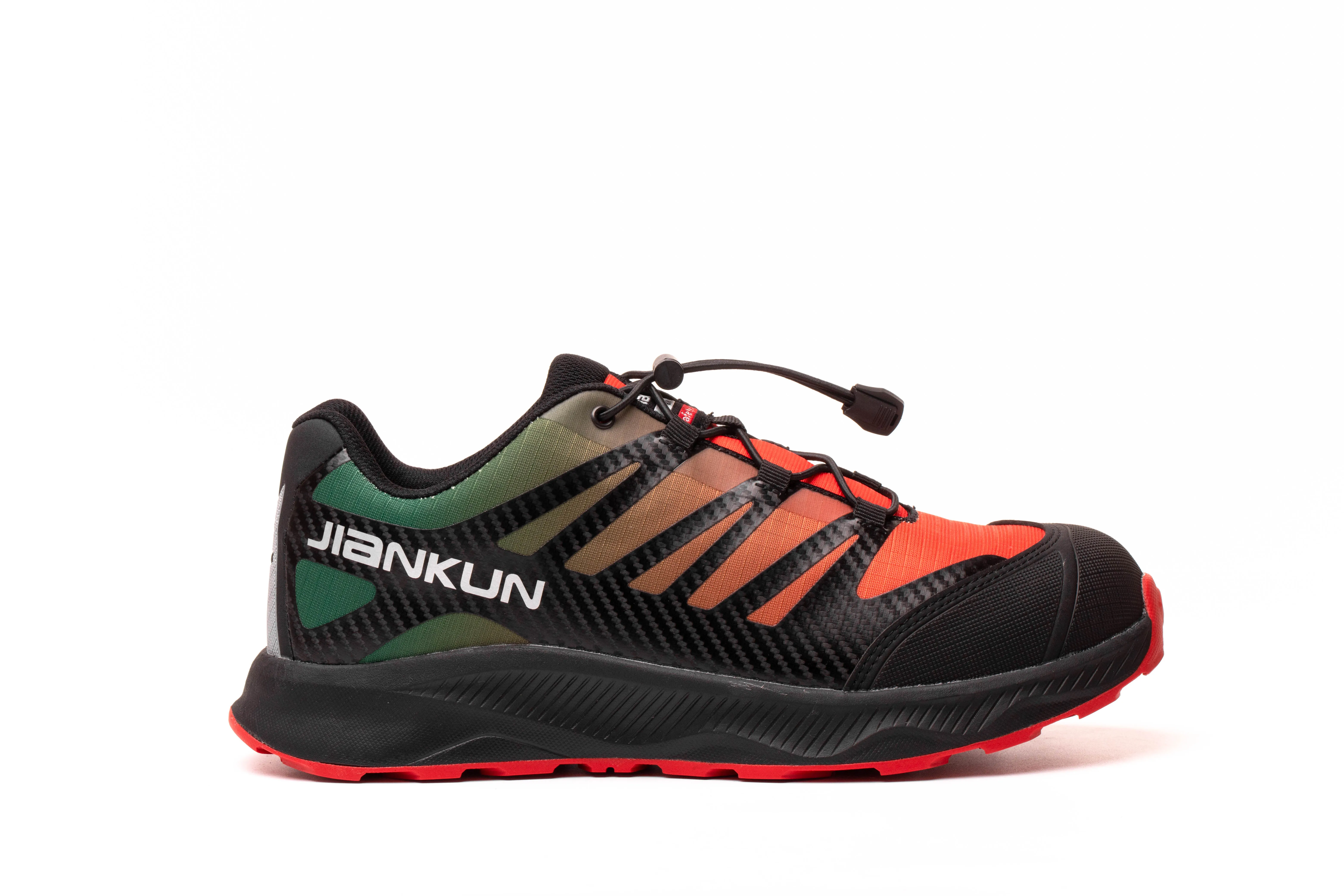 JIANKUN Industrial safety shoes for men   boots leather stainless steel toe rings Anti-Impact Protective Safety Feature