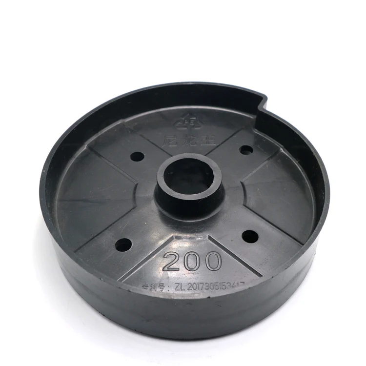 Factory Custom warehouse black plastic roller shutter door accessories bearing fly wheel