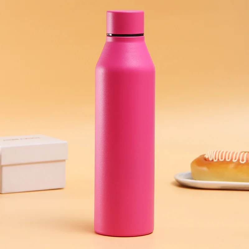 Wholesale 500ml Drink Metal Thermal Bottle Double Layer Stainless Steel Insulated Water Vacuum Flask