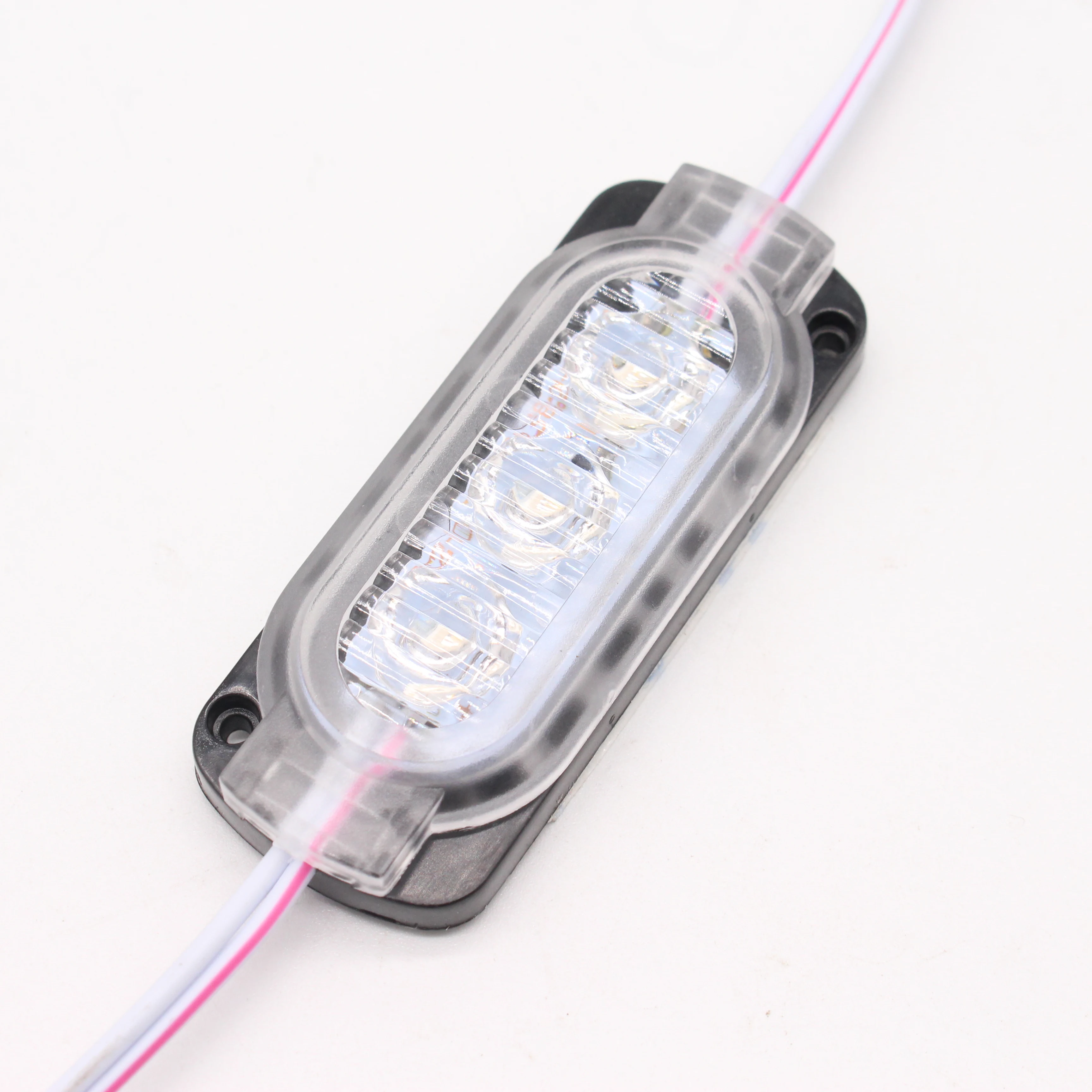 High Quality RGB Flash led Module  Trailer Tail Module Lights Bar Waterproof 3 LED DC12V Truck Identification light