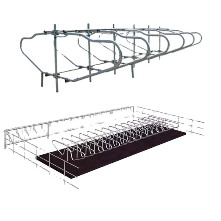 
Dairy Farm Equipment Cattle Fence Increasing Lying Time Single Cow Free Cattle Stalls 