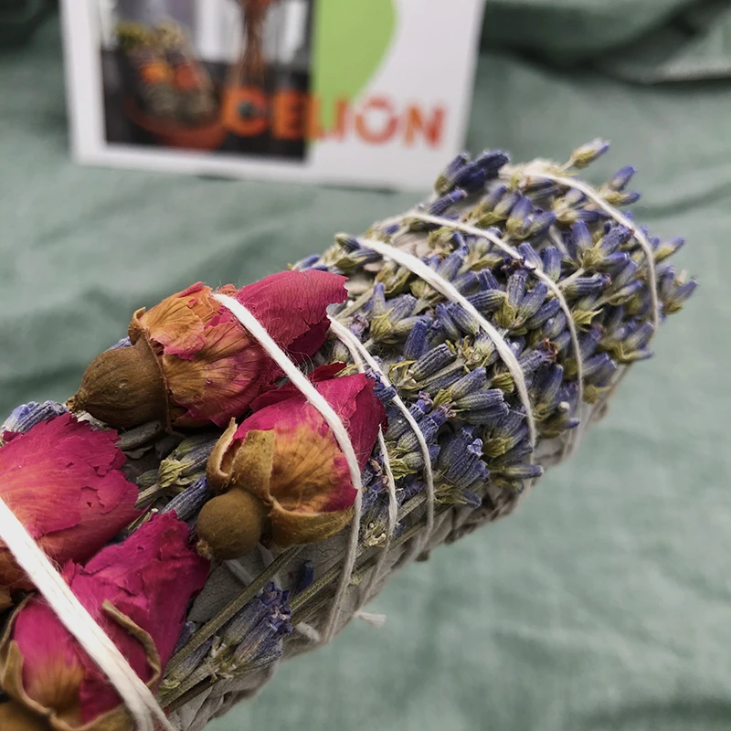 White Sage & Lavender Smudge Bundles Sage Smudge Bundle Energy Cleansing White Sage