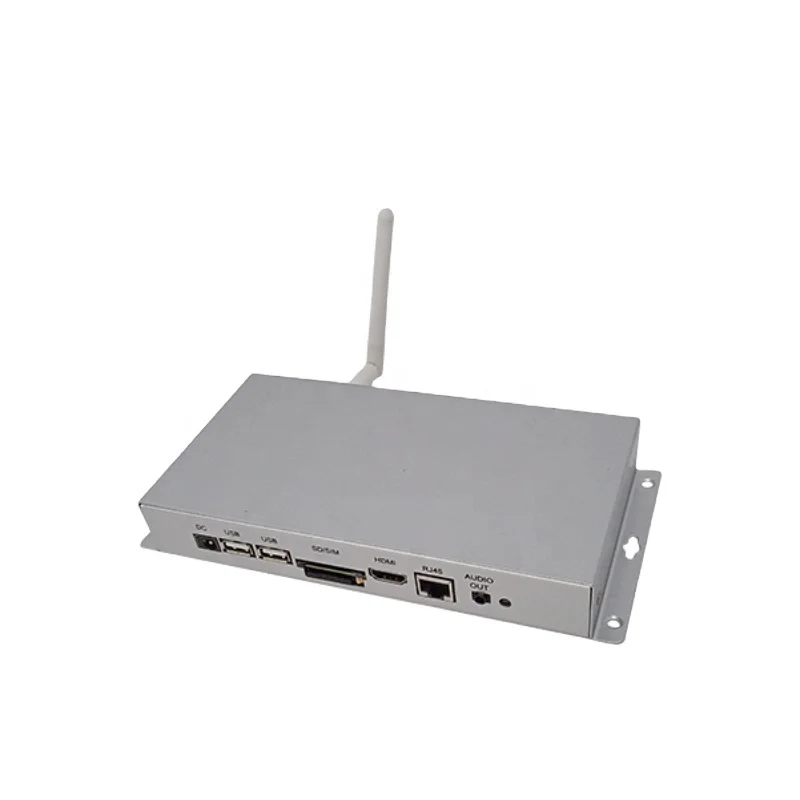 2k Auto Play RK3568 Advertising Media Box with CVBS+VGA+ SD+ USB digital signage and displays advertising equipment windows11