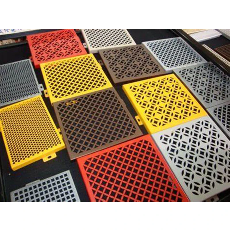 Aluminum exterior decorative laser cut aluminium perforated panels aluminum facade wall carved cladding sheet metal panel