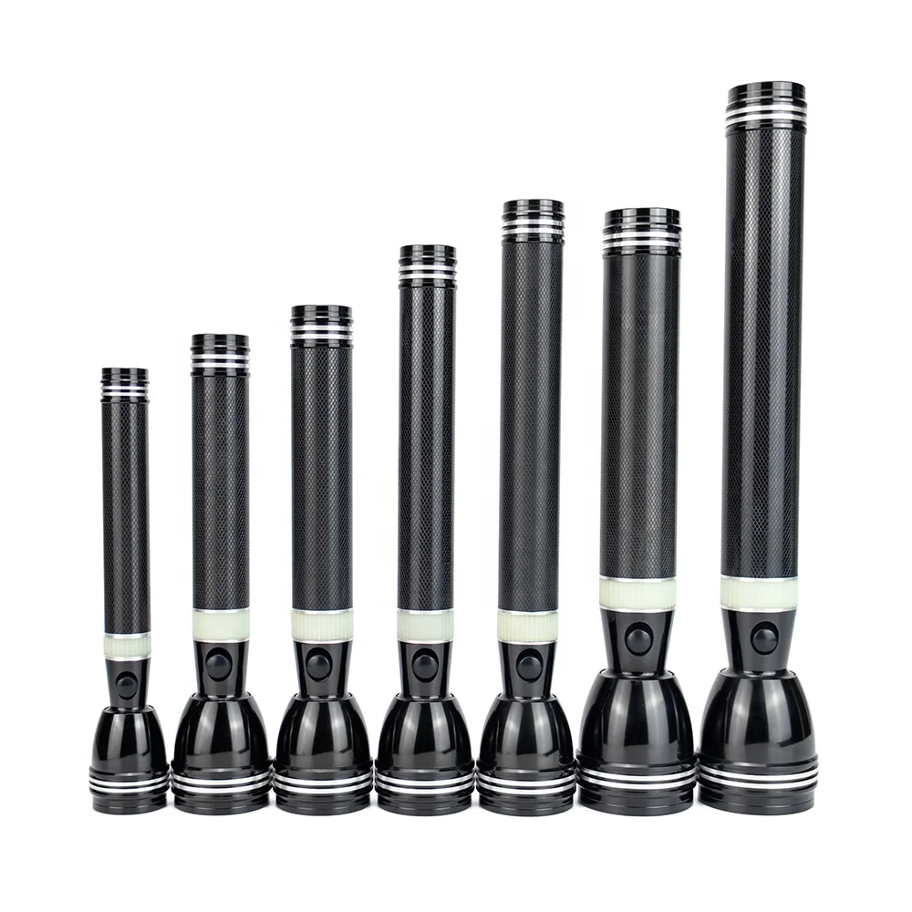 Middle East outdoor patrol large capacity and large-sized household LED brightest flashlight