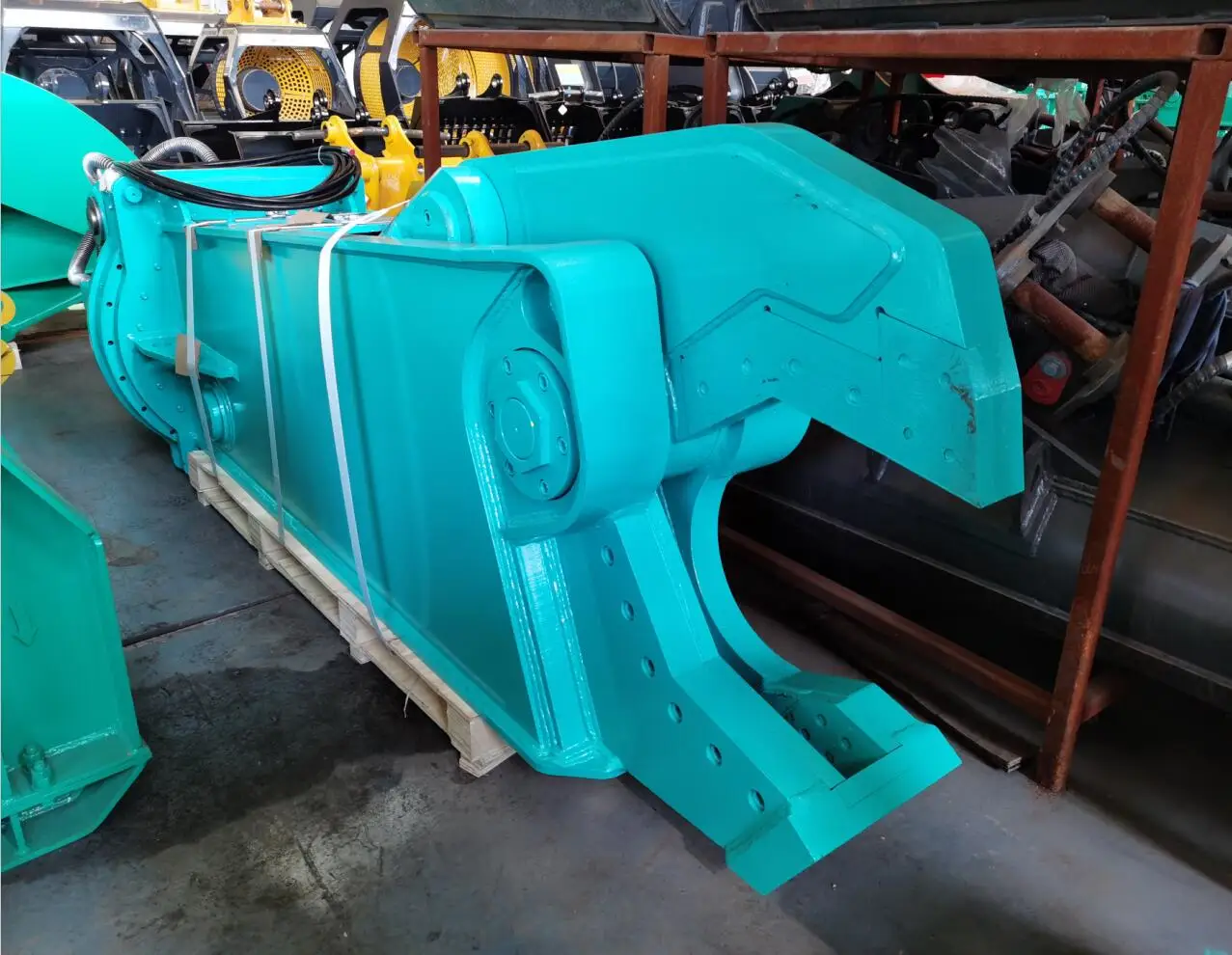 MONDE Hydraulic Steel Eagle Shear Scrap Metal Shears for excavators