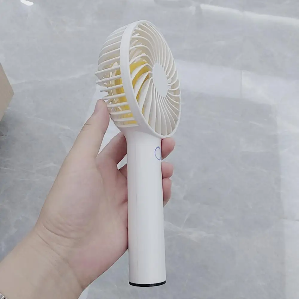 Home Travel Office Shopping 2000mah Battery Handheld Portable USB Charging Cooling Fan