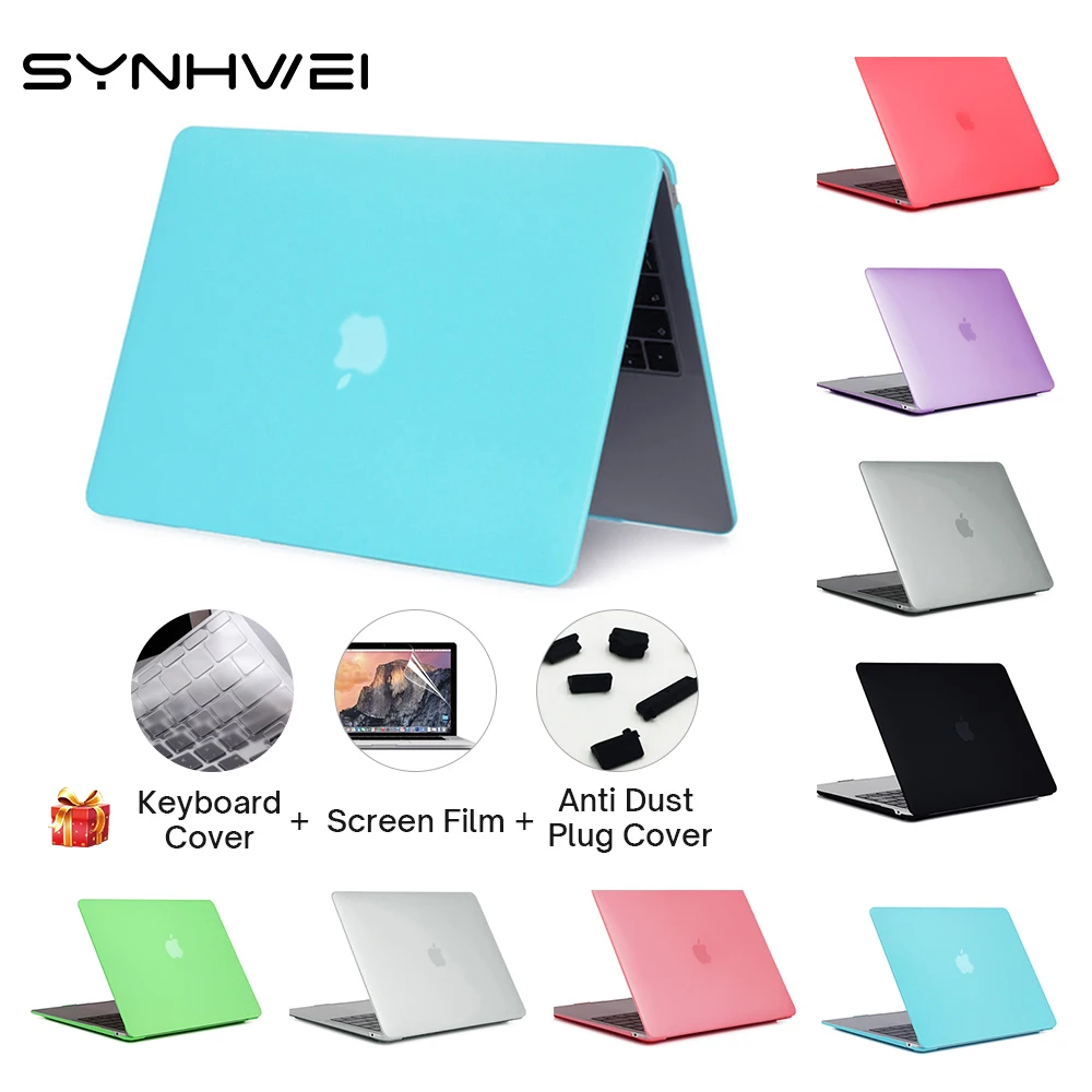 Computer Hardware & Software Crystal macbook case air m1 chip pro retina 11 12 13 15 inch laptop cover touch id a2337 a2338 a21