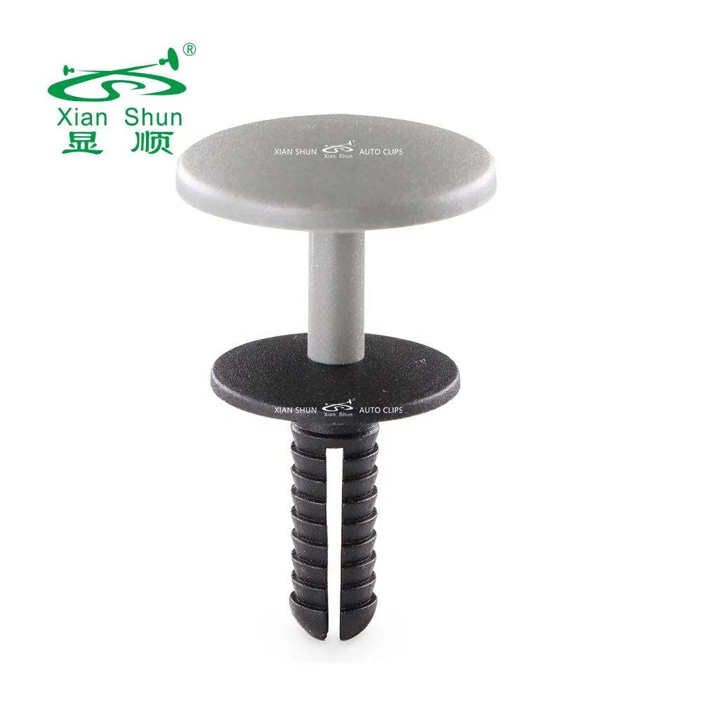 Xianshun auto clip fender liner push typr retainer for bumper grille hood quater fender pillar interior