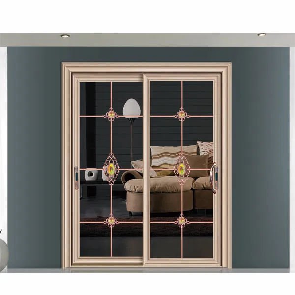 
color coating aluminum frame lift and slide glass door for balcony 