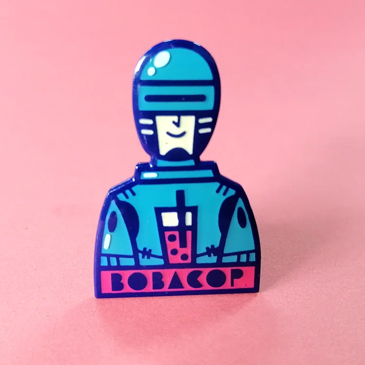 Brooch Pin Feature Badge Lapel Pins and Gold Plated 2D 3D Small Quantity for Sports Club Casting Type Antique Silver Custom