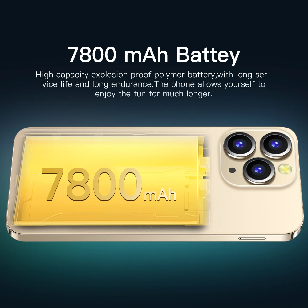 Factory Wholesale High Quality I14 Pro Max Smart Phone Mobile Phones