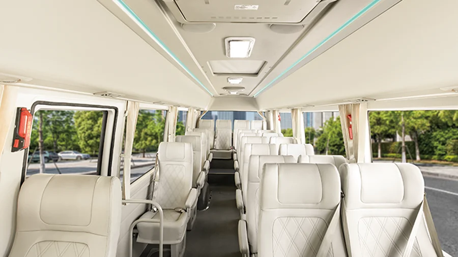 brand new Hot Sale business Bus 18 seater coaster King-long bus