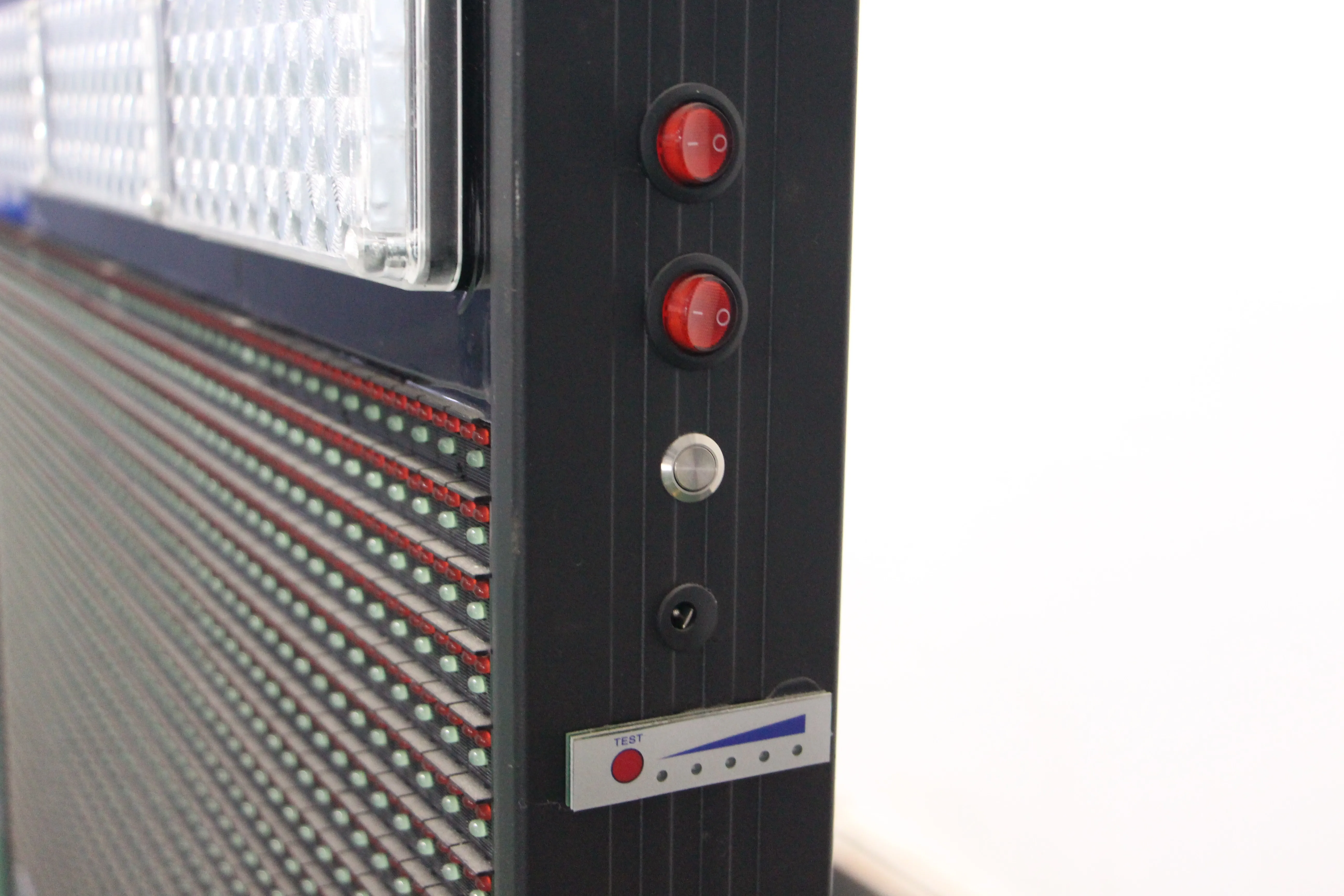 Portable Solar LED warning led display screen LED Signal Screen traffic warning board