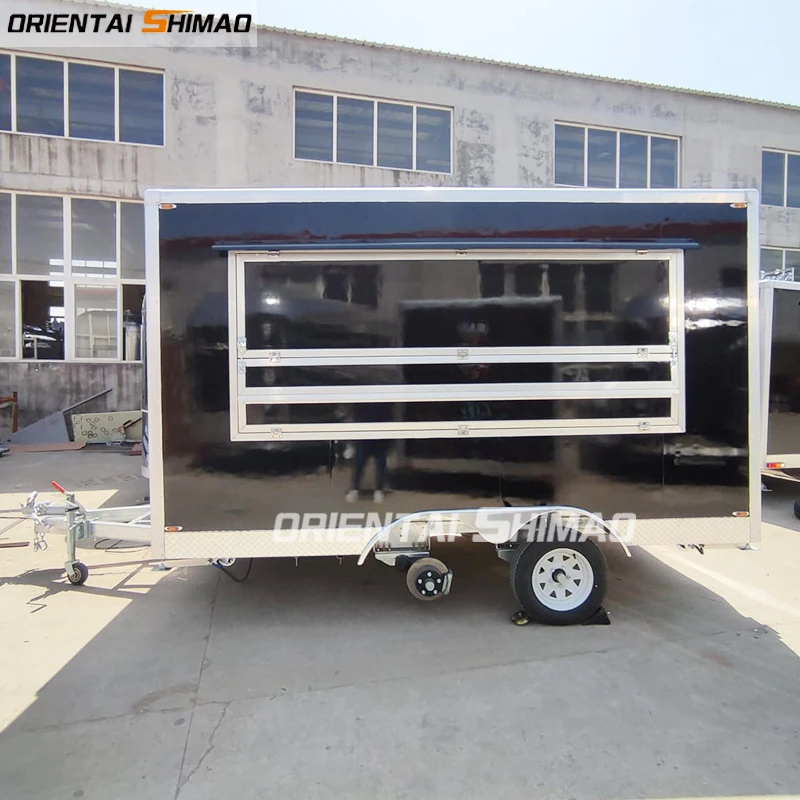 Oriental Shimao Deep Fryer Food Trailer Australian Standard Fast Truck for Sale Usa