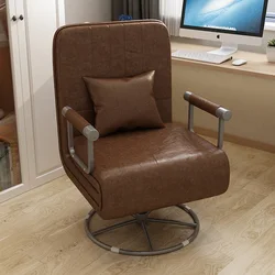 Modern Furniture Sofa Bed Rest Lunch Break Folding Single Home Theater Hospital Office Fabric Stainless Steel Sofa Chair 10pcs