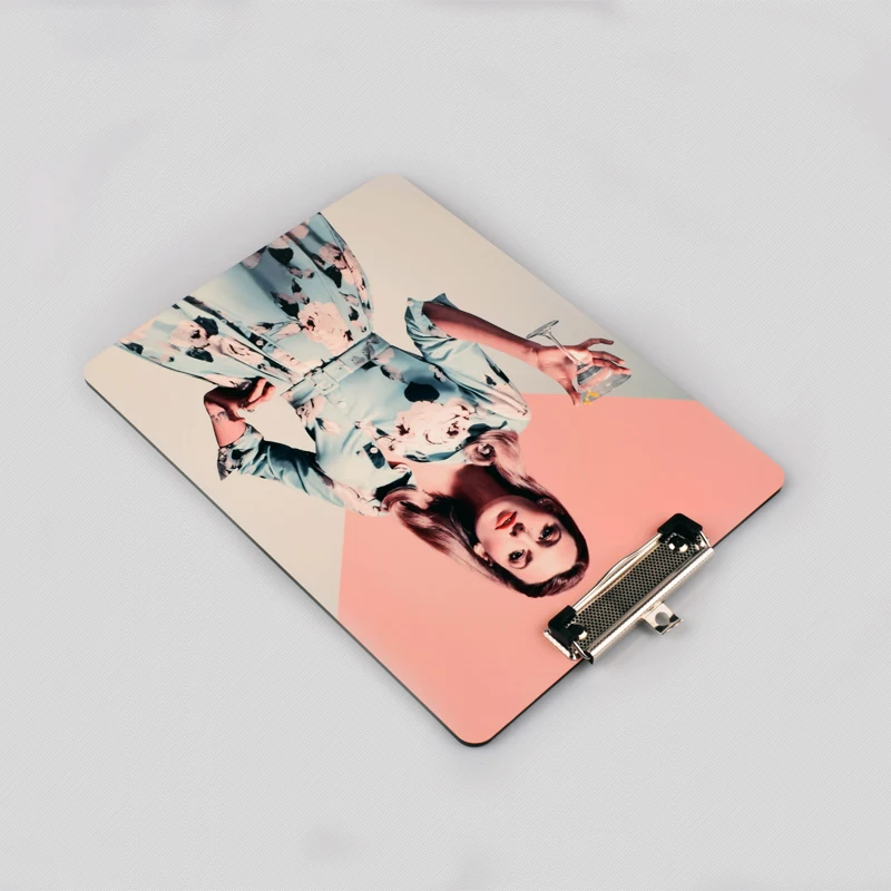 Low Price Guaranteed Quality Sublimation Mdf  Clipboard Wooden Clips Folding