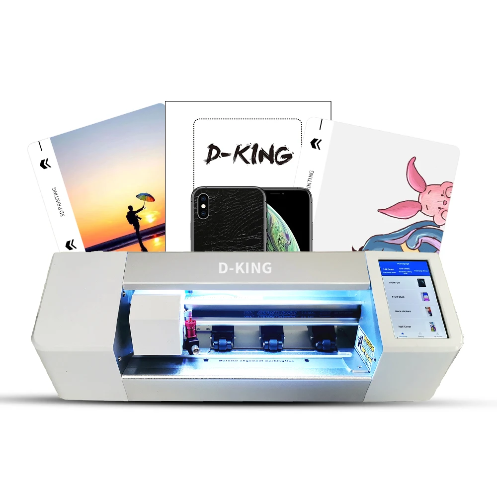 Manufacturer Automatic Film Cutting Machine Portable Smart Mobile Screen Protector Cutting Machine