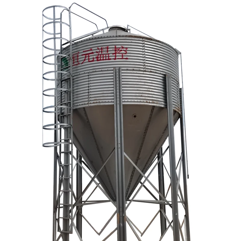 Livestock Farm Feed Equipment Large Capacity Fodder Storage Silo silo feed bins for broiler product animal feeder small silos