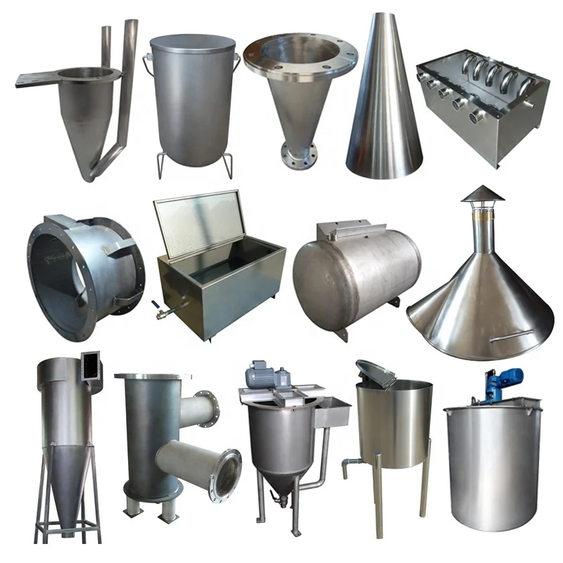 Custom commercial large stainless steel industrial funnel multipurpose metal funnel