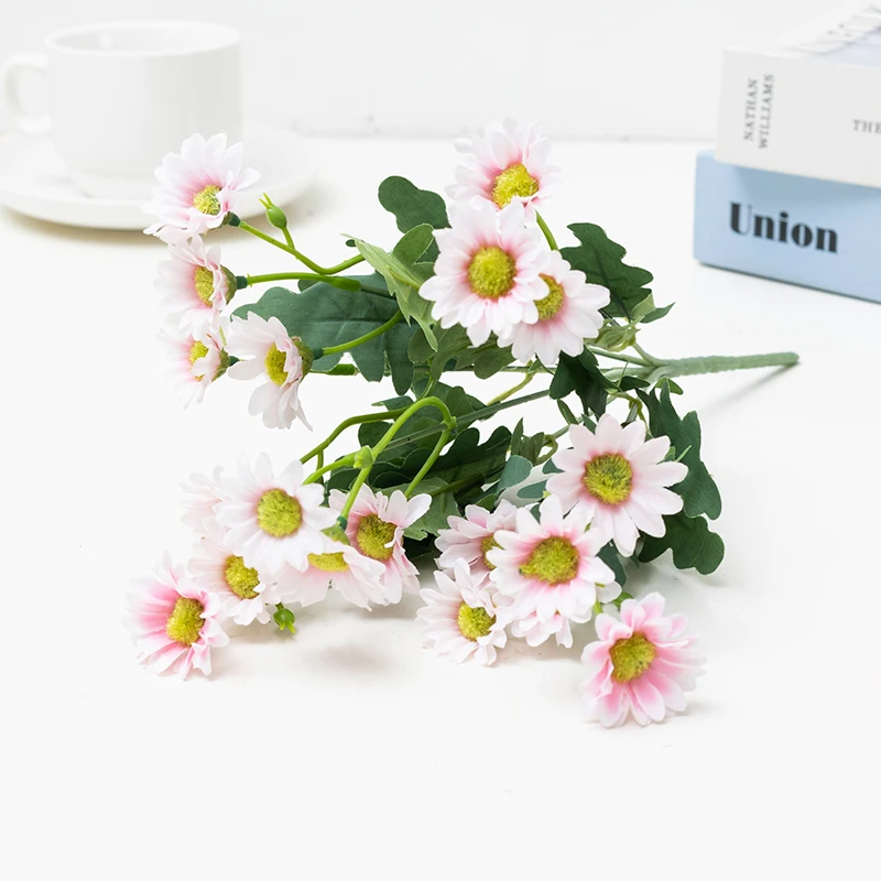2022 new products Spring wild chrysanthemum Home yard decoration with small daisies bouquet artificial flower