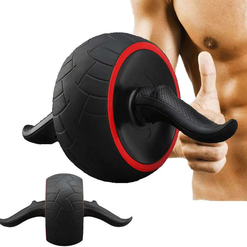 Portable No Noise Abdominal Wheel Round For abdominal muscle training Core Trainer Waist Arm Strength Exercise fitness equipment