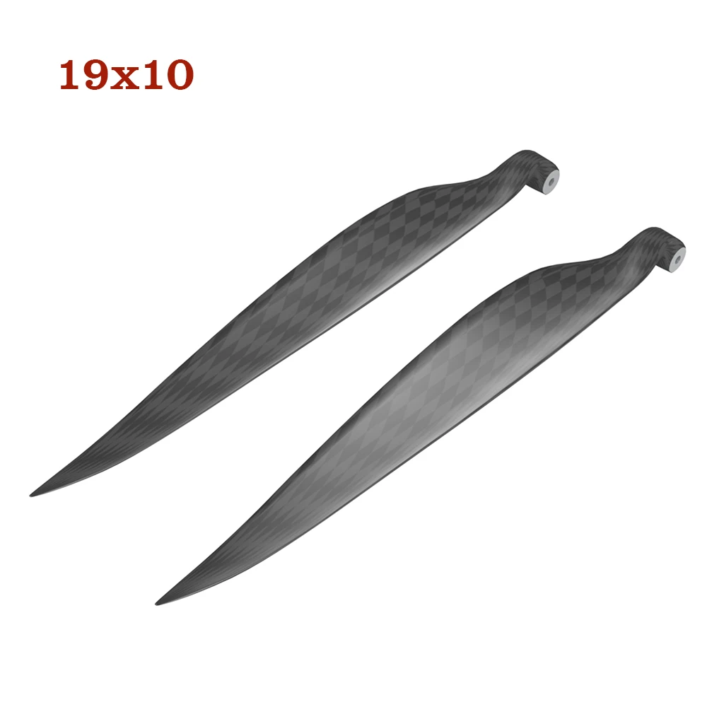 Carbon fiber folding propeller 19x10   for RC aircraft propeller fixed wing model propeller fixed wing