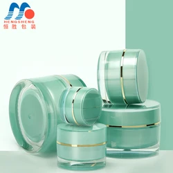 Hengsheng factory wholesale plastic cosmetic containers and packaging cream jars 5g 10g 20g 30g 50g
